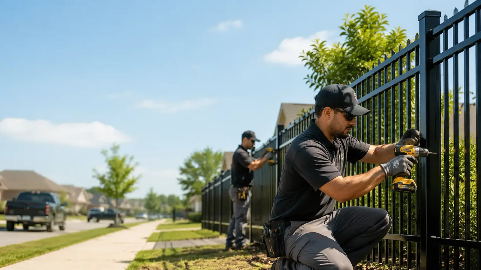 Metal Fence Installation in Latexo, TX